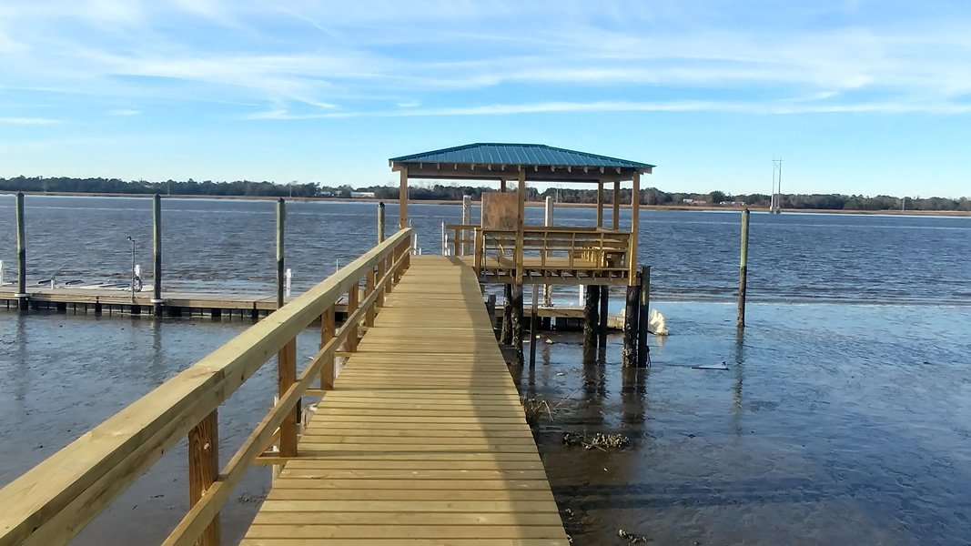 Covered Dock 6 Palmetto Dock Builders